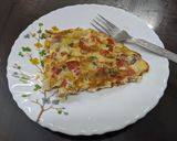 স্প্যানিশ ওমলেট (Spanish Omelette recipe in Bengali) রেসিপি ধাপ - 6 ছবি
