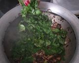 A picture of step 5 of Methi matar pulao.