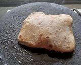 A picture of step 5 of Qeema paratha.