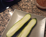 Foto del paso 1 de la receta: Calabacín relleno en Airfryer