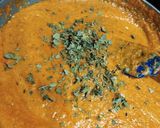 A picture of step 6 of Shahi paneer.