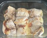 Foto del paso 2 de la receta: Pechuga de pollo rellena con salsa de calabacín y puerro