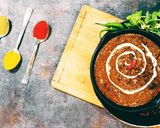 A picture of step 4 of Dal makhani.
