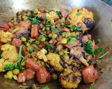 A picture of step 10 of Gajar Matar Gobhi Sabzi.