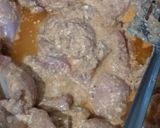 A picture of step 4 of Chiken tikka karahi.