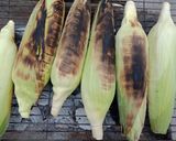 Hình bước làm 1 của món Bắp nướng mỡ hành