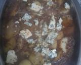 Foto del paso 6 de la receta: Papas al horno con centro de carne de cerdo ahogadas en cerveza