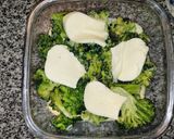 Foto del paso 3 de la receta: Brócoli con crema y queso al horno facilísimo!