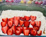 A picture of step 10 of Tres leches.