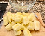 Foto del paso 2 de la receta: Pastel con yogur griego y manzanas (Cake with Greek yogurt and apples)