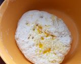 A picture of step 1 of Soft layered chapati #4weekchallange.