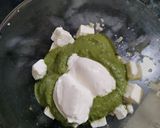 A picture of step 2 of Paneer Makhmali.