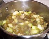 Foto del paso 6 de la receta Crema de alcachofas y calabacín con nata
