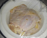 Foto del paso 1 de la receta: Pierna de pollo deshuesada al ajillo en Airfryer