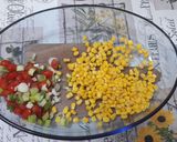 Pas rețetă Salată de cereale rece 4 fotografie