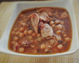 Foto del paso 7 de la receta: Garbanzos con calamares "Crock Pot"