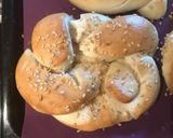 Szezámos, sós perec (glutén- és tojásmentes) recept fázis 5 fotója