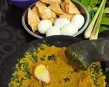 Foto langkah ke 2 dari resep Kare Ayam Tahu Telur.