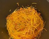 A picture of step 3 of Mexican Tomato Noodle Soup with Chorizo (Sopa de Fideo).