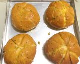 Foto langkah ke 8 dari resep Korean Garlic Cheese Bread (cream cheese home made).
