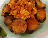 عکس مرحله 3 از دستور خوراک مرغ و بادمجان