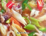 Foto langkah ke 4 dari resep Cumi Basah Saos Tiram.