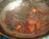 लाल भाजी आलूू और खट्टा चावल(lalbhaji aloo aur khatta chawal recipe in hindi) रेसिपी चरण 13 फोटो