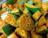 A picture of step 2 of Mango aachar.