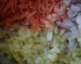 A picture of step 1 of Veg.chila/eggless omelatte without maida.