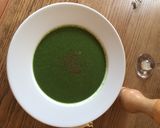 A picture of step 6 of Simple Green Soup- Courgette & Spinach.
