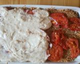 Moussaka, muszaka (rakott padlizsán) 🍆🍅🥔🐮🥛🧀🏛🍽 recept fázis 12 fotója