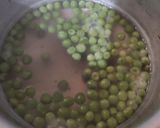 A picture of step 2 of Mushroom matar restaurant style.