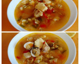 Foto del paso 5 de la receta: Sopa de pescado y almejas con verduritas