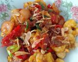 Foto langkah ke 3 dari resep 5. Udang Sosis masak kecap.