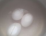 A picture of step 1 of #flavor4...Egg pulao.