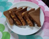 Foto langkah ke 5 dari resep 53. Cheese Coffee Toast Viral ala Rotiboy 🧀☕🍞.
