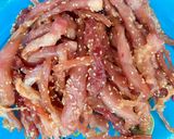 รูปขั้นตอนการทำที่ 4 ของ หมูแดดเดียวทอด กับ ข้าวเหนียว