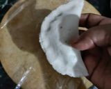 A picture of step 7 of Namkeen Ghujia for vrat.