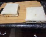 A picture of step 2 of Chocolate Sandwich.