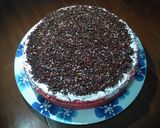 Foto langkah ke 7 dari resep Brownis Buah Naga.