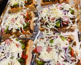 A picture of step 3 of Bread pizza.