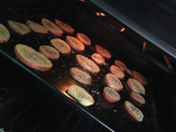 Pollo a la mostaza al horno con Arroz y Papas rústicas