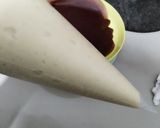 Foto langkah ke 5 dari resep Dadar Gulung Coklat Isi Vla.