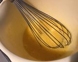 Une image de l'étape 4 de Flan pâtissier aux pêches de vigne.