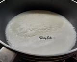 A picture of step 1 of Boondi Ghevar Gulabo.