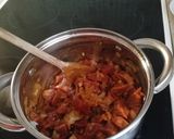 Zúzapörkölt tarhonyával recept fázis 2 fotója