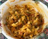 A picture of step 6 of Schezwan Mayo Egg Veg Grilled Sandwich.