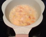 Foto langkah ke 5 dari resep Bubur Salmon Tofu (MPASI Hari Ke- Tujuh Bayi 6 bln+).