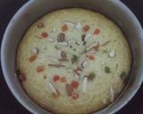 A picture of step 7 of Vanilla tutti fruitti cake.