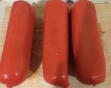 Foto del paso 1 de la receta: Salchicha para asar con espinacas